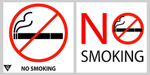 Le signe est interdit de fumer