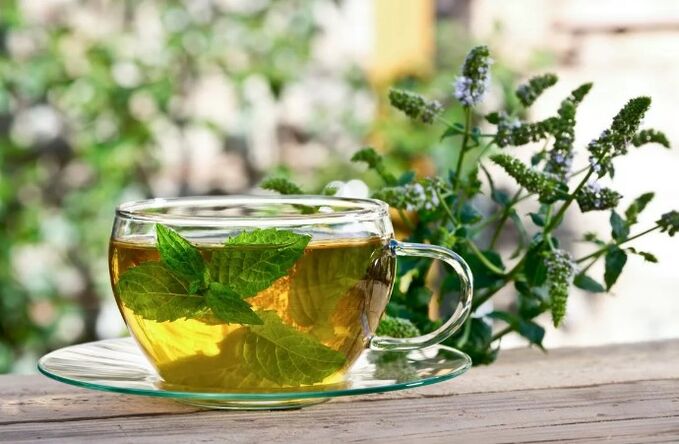 Thé à la menthe
